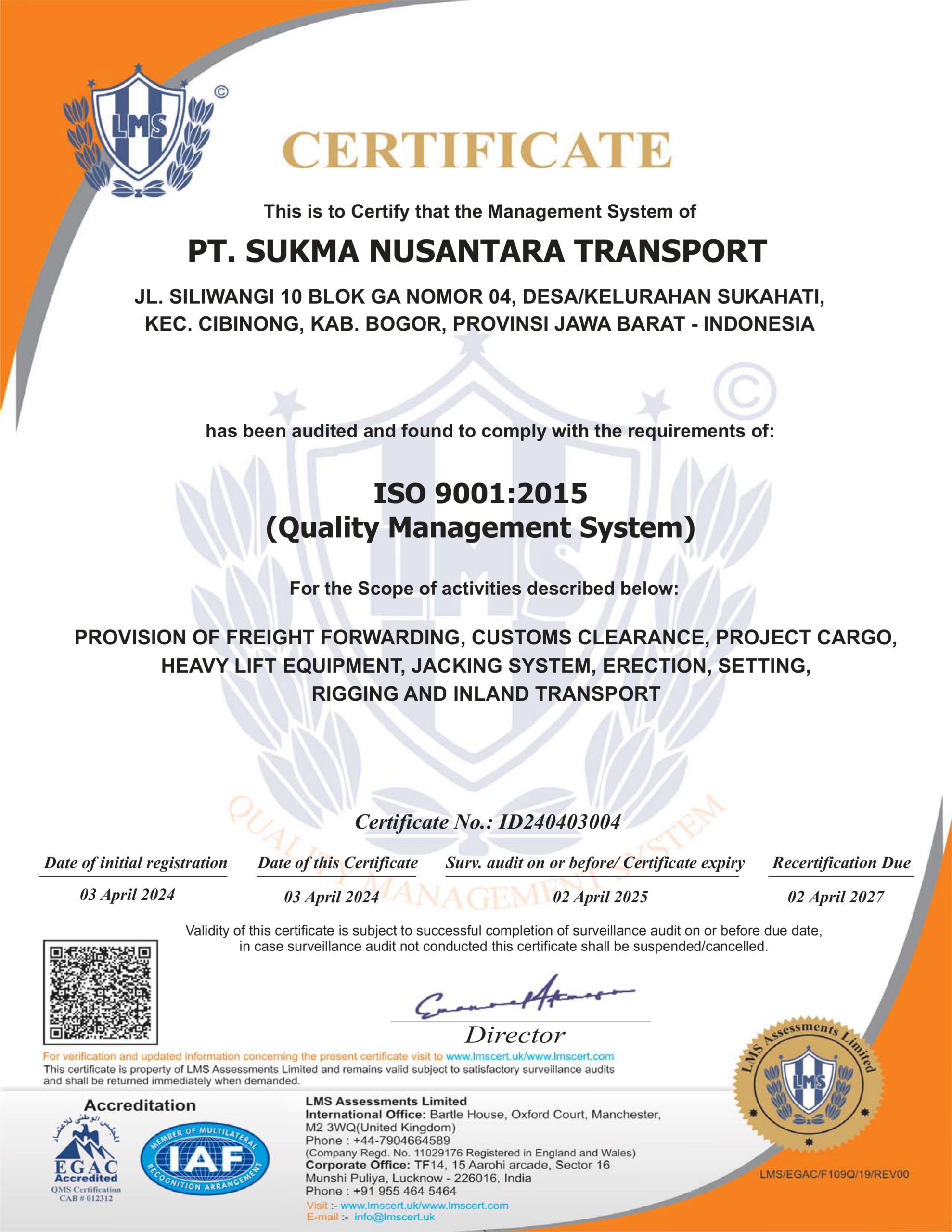 iso9001 20115